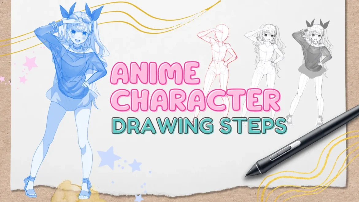 A Beginners Guide to Drawing Anime Character – LUNAR ☆ MIMI